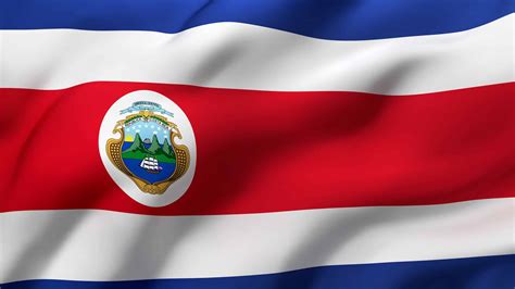 picture of costa rica flag